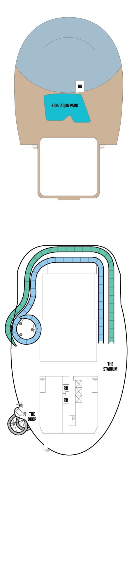 Deck plan for Deck 18
