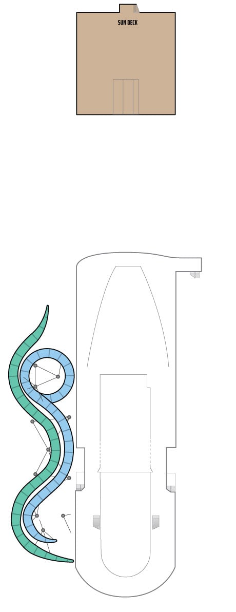 Deck plan for Deck 19