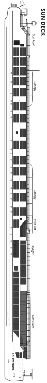 Deck plan for Sun Deck