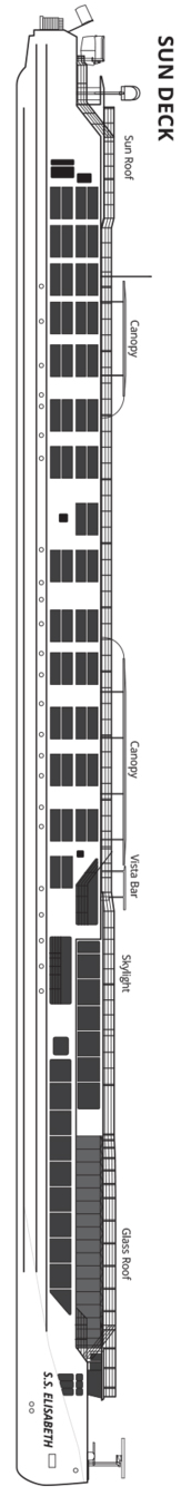 Deck plan for Sun Deck