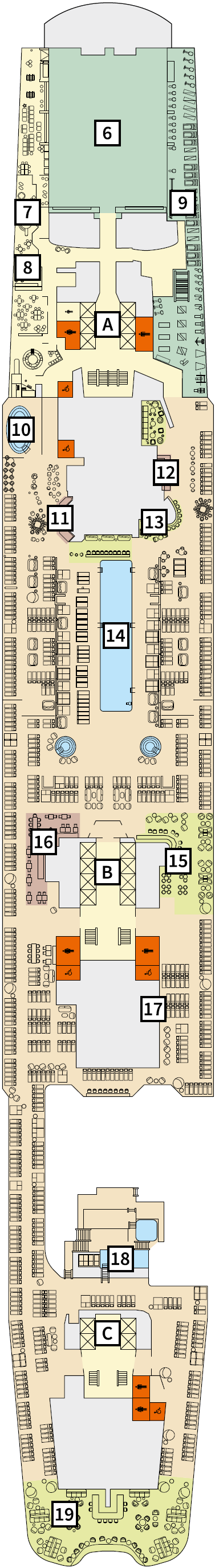 Deck plan for 17 Aqua