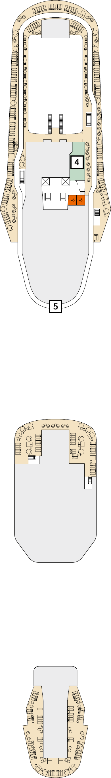 Deck plan for 18 Dune