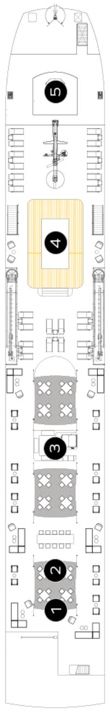 Deck plan for Sky Deck
