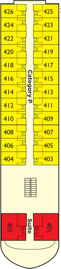MS Farah deck plan — Wheel Deck