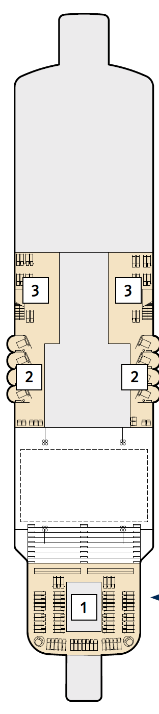 Deck plan for 15 Brise