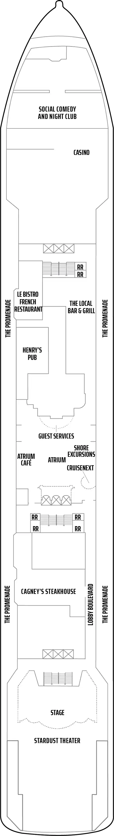 Deck plan for Deck 07
