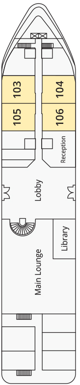 Deck plan for Cairo Deck