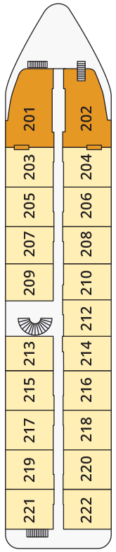 Deck plan for Pharaoh Deck