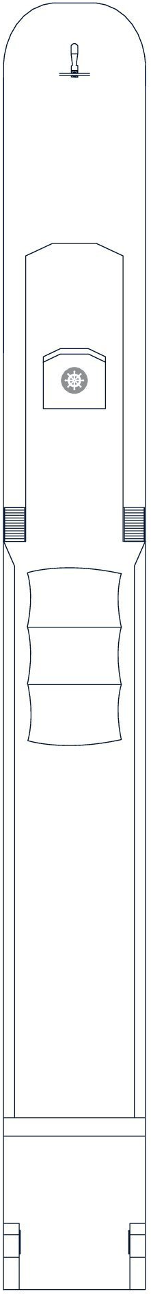 Deck plan for Sun Deck