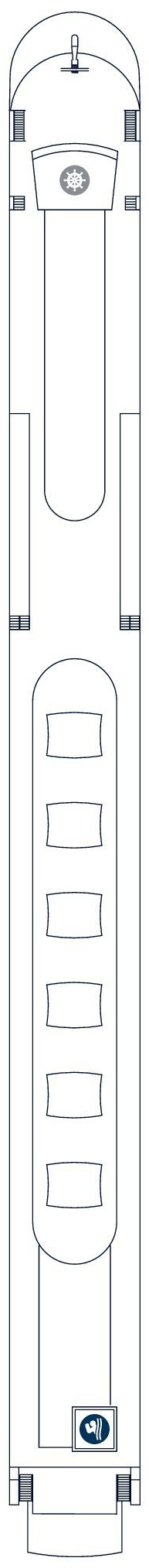 Deck plan for Sun Deck