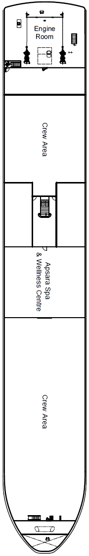 Deck plan for Mekong