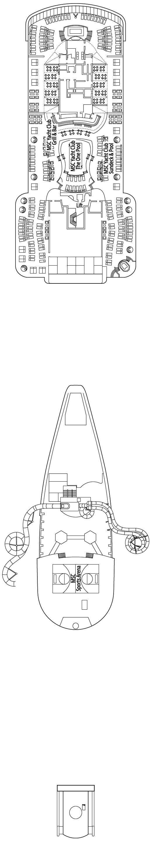 Deck plan for Deck 20