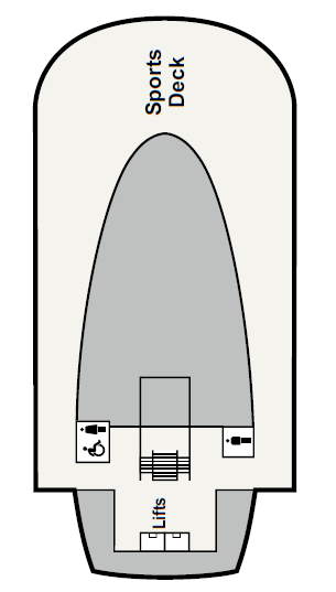 Deck plan for Deck 9