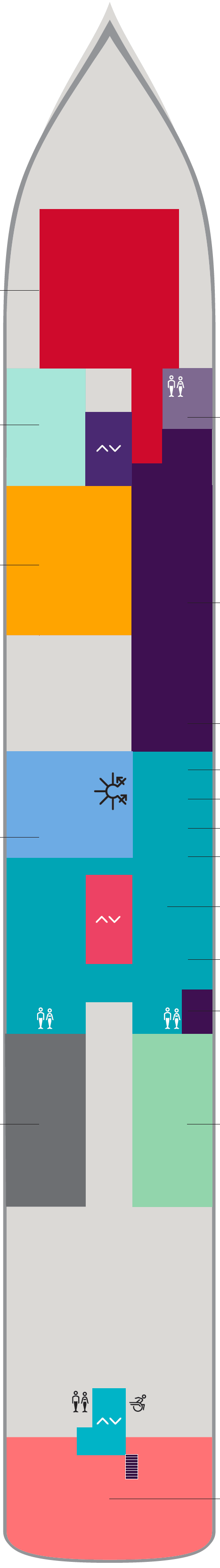 Deck plan for Deck 6