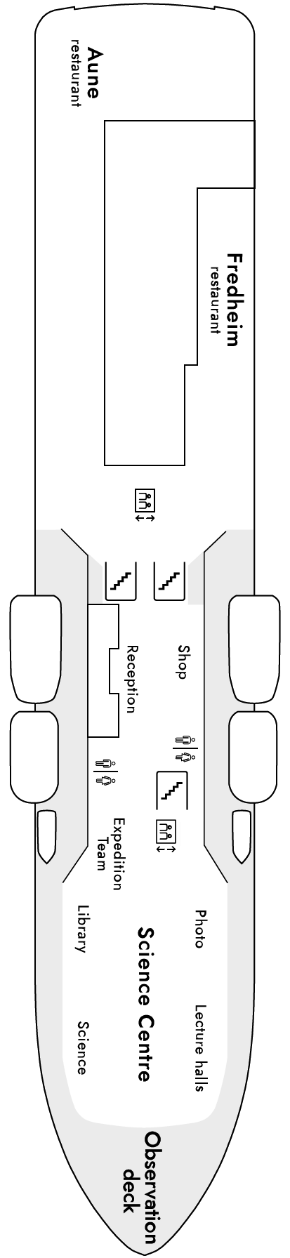 Deck plan for Deck 6