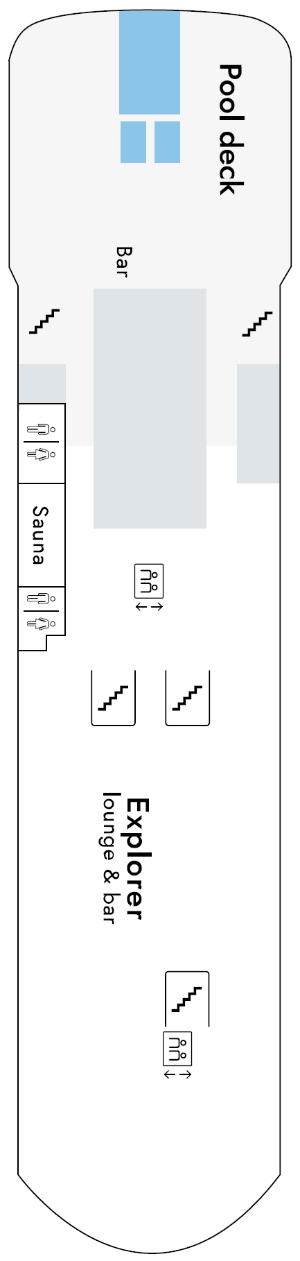 Deck plan for Deck 10