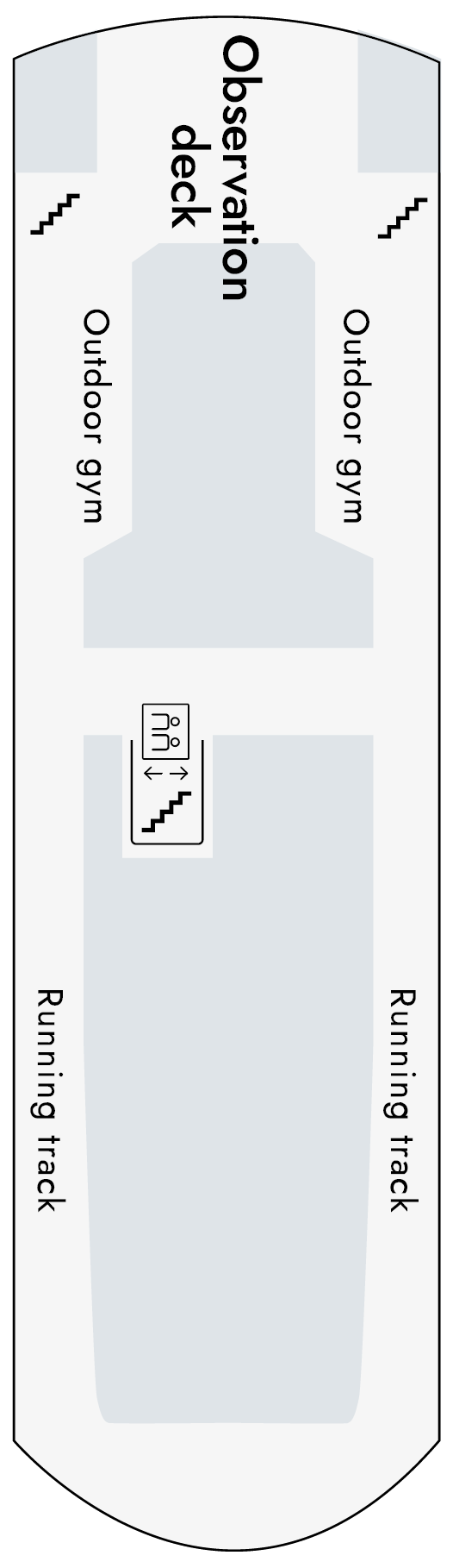 Deck plan for Deck 11