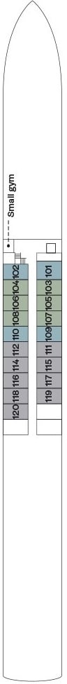 Deck plan for Lower Deck