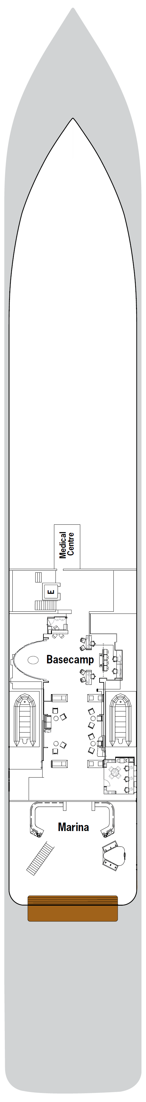 Deck plan for Deck 3