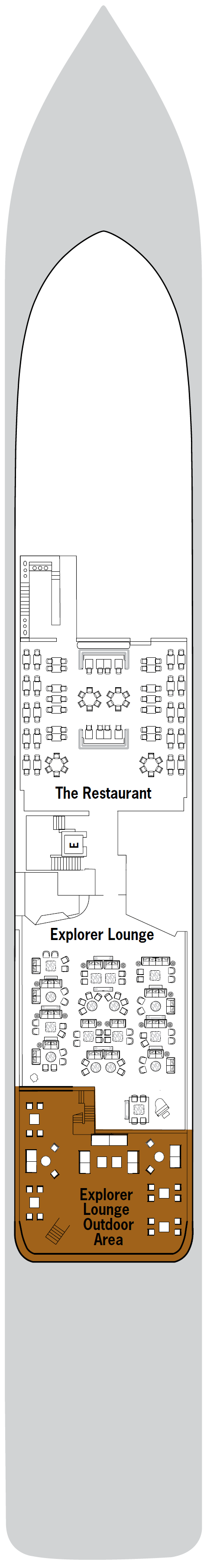 Deck plan for Deck 4