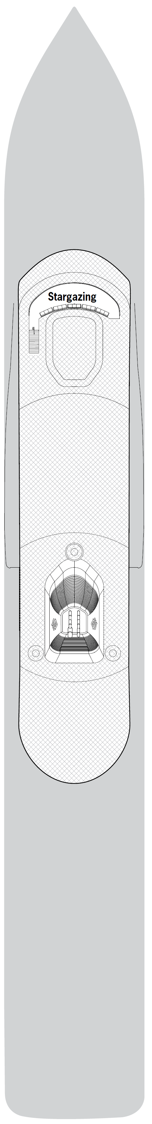 Deck plan for Deck 8