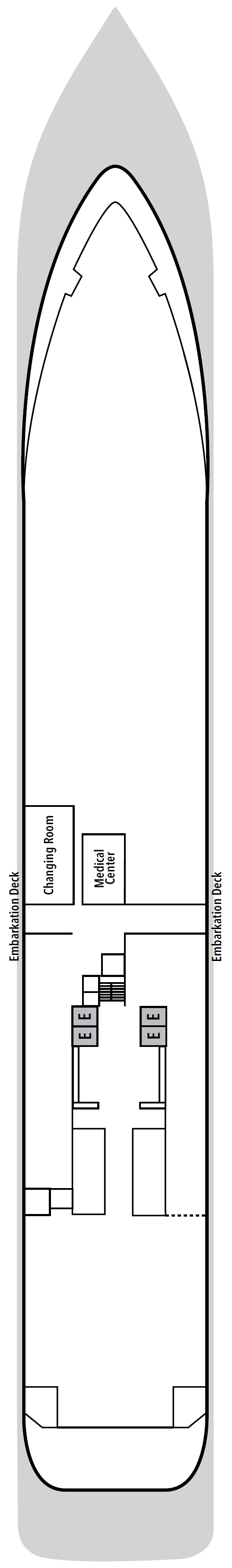 Deck plan for Deck 3