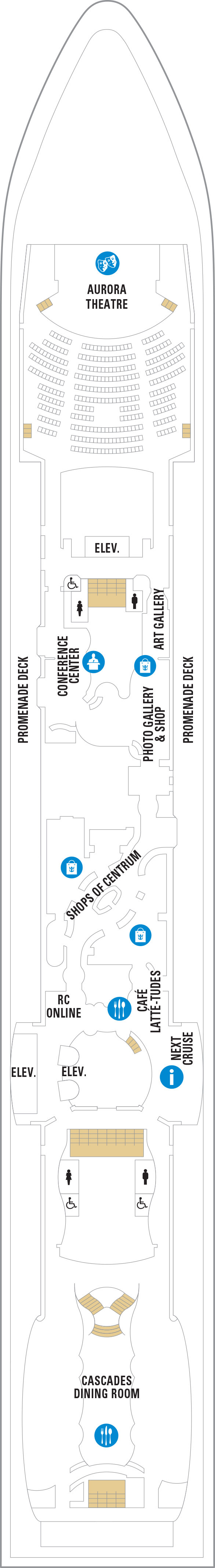 Deck plan for Deck 05