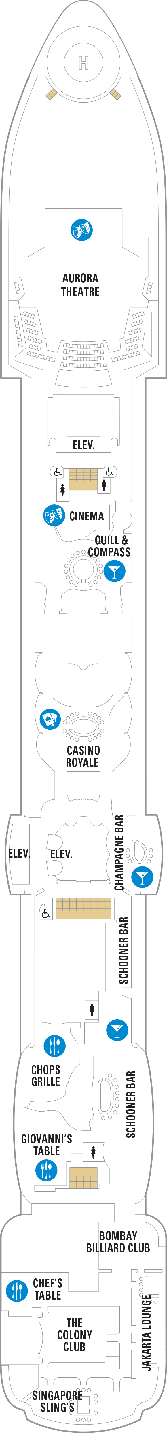 Deck plan for Deck 06