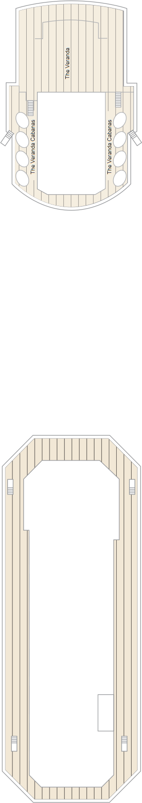 Deck plan for Deck 14