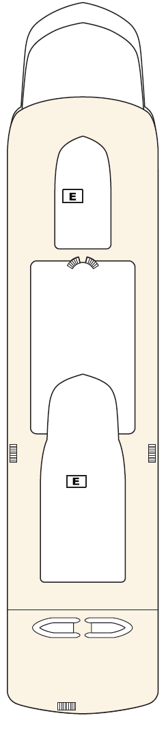 Deck plan for Deck 8