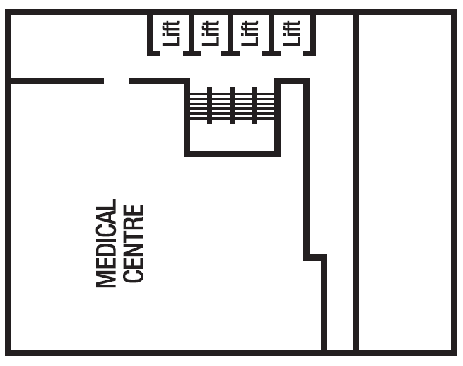 Deck plan for Deck 4 - G