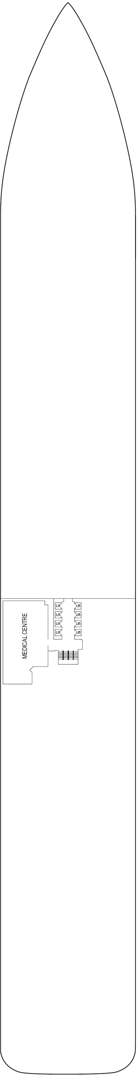 Deck plan for Deck 3