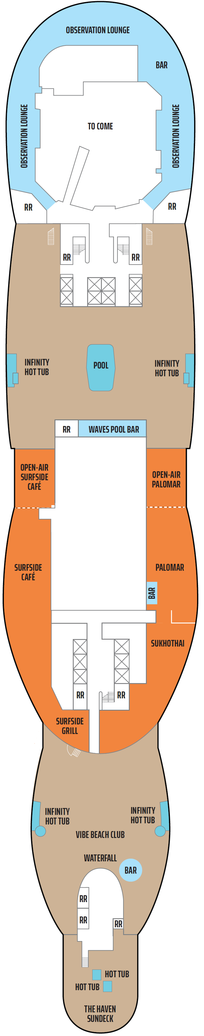 Deck plan for Deck 17