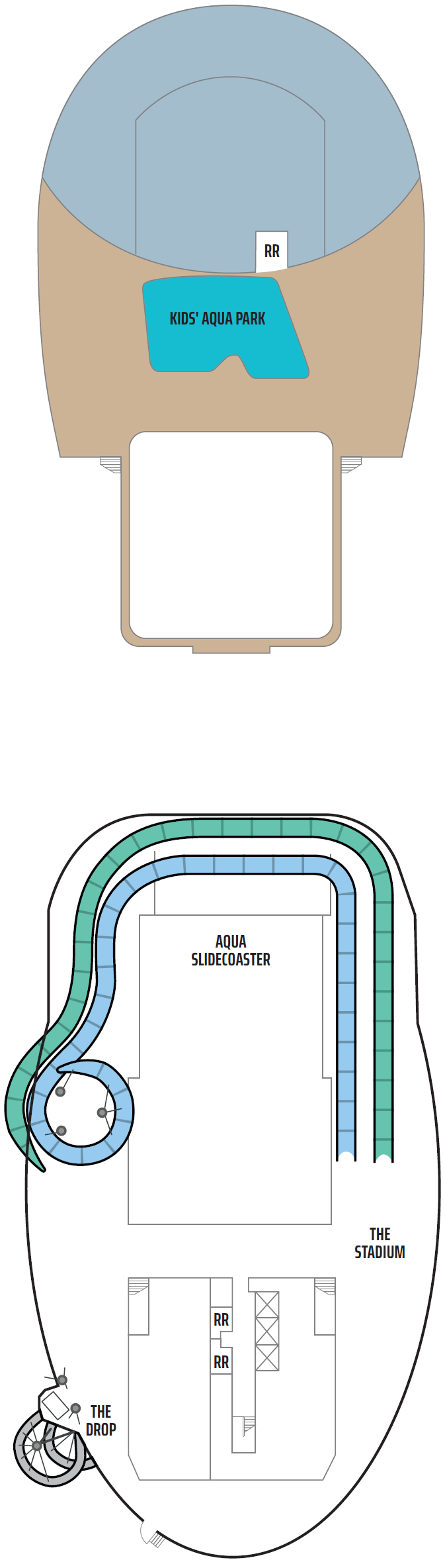 Deck plan for Deck 18