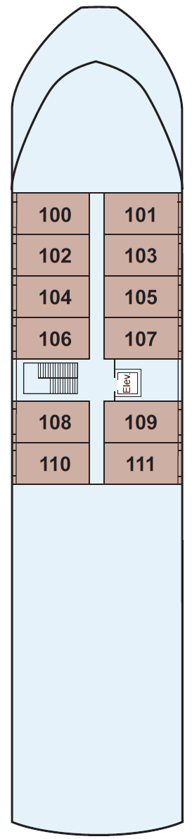 Deck plan for Main Deck