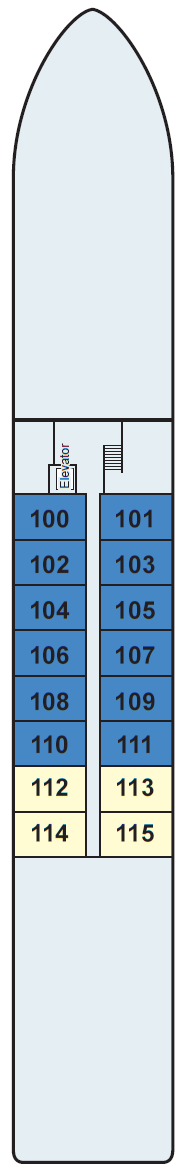 Deck plan for Main Deck