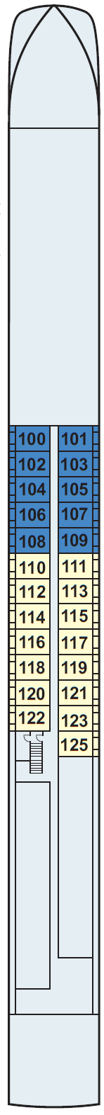 Deck plan for Main Deck