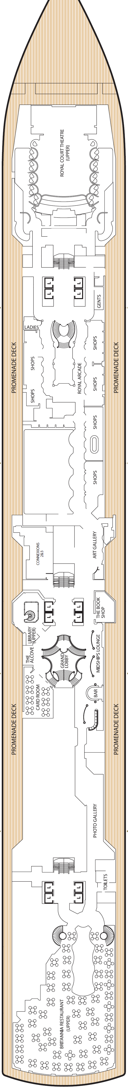 Deck plan for Deck 3