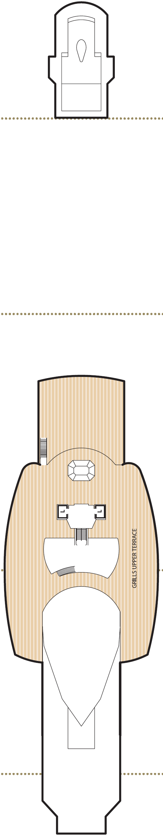 Deck plan for Deck 12