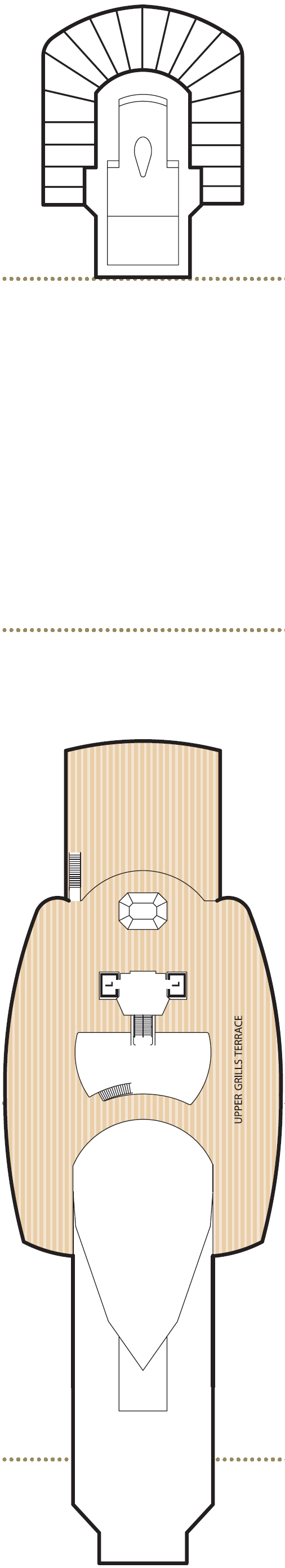 Deck plan for Deck 12