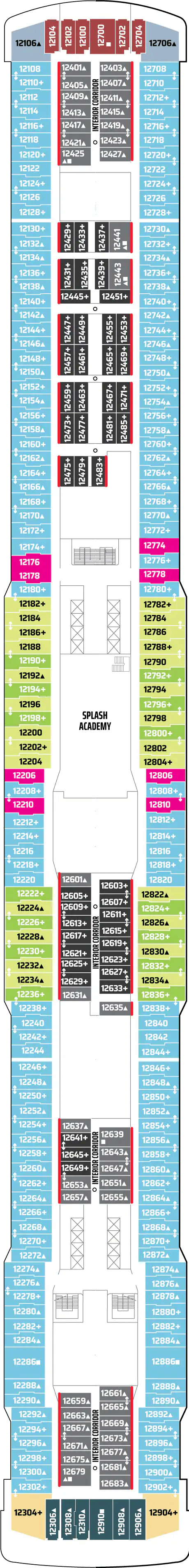 Deck plan for DECK 12