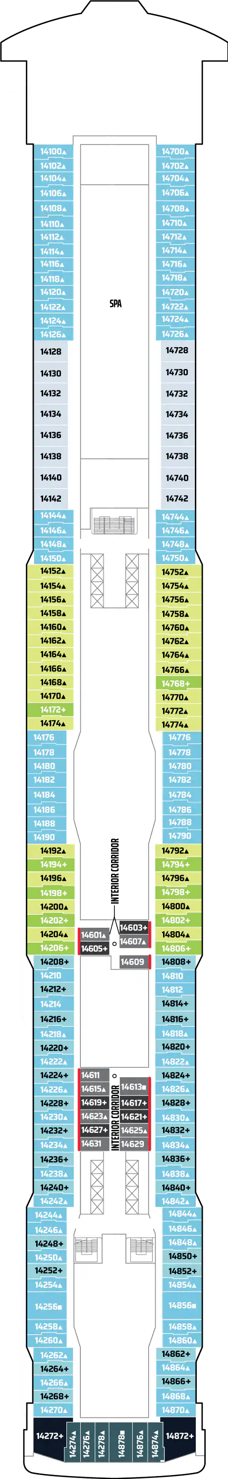 Deck plan for DECK 14