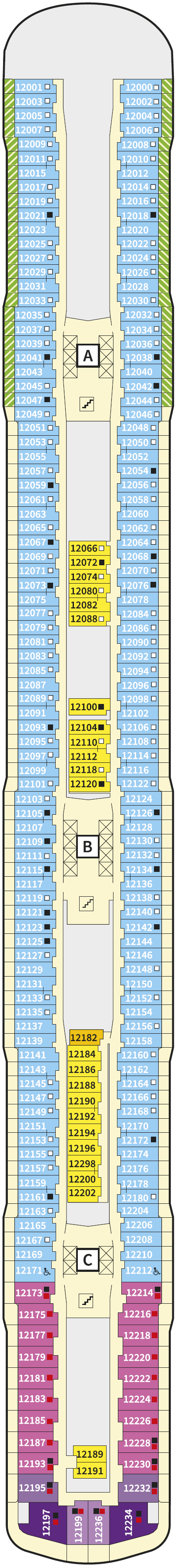 Deck plan for 12 Robbe