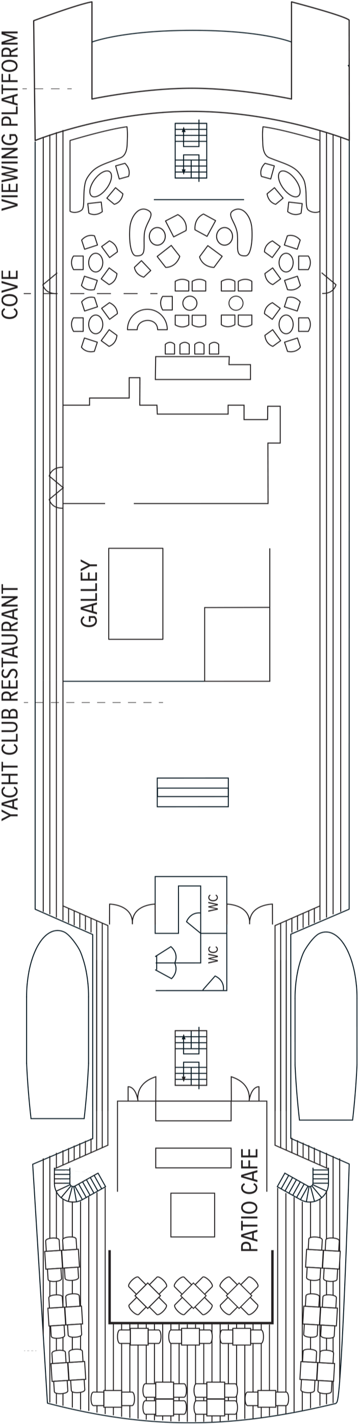 Deck plan for Main Deck