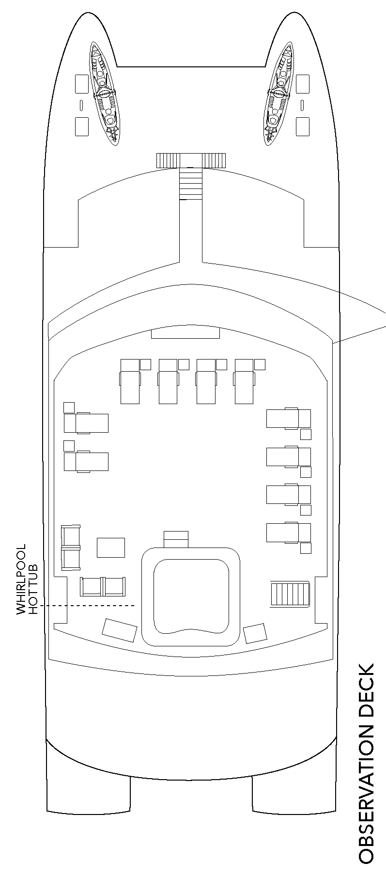 Deck plan for Observation Deck
