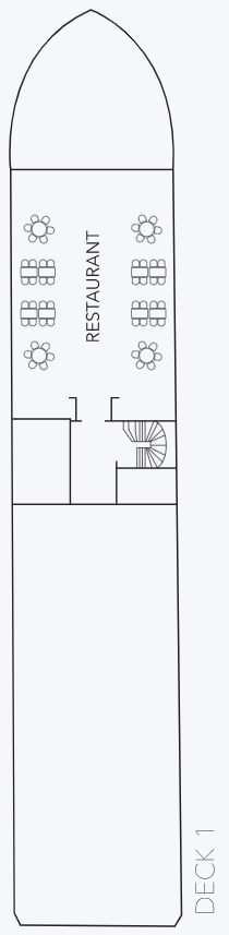 Deck plan for Deck 1