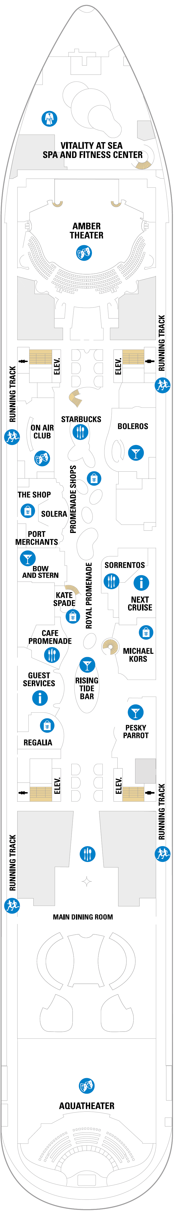 Deck plan for Deck 05