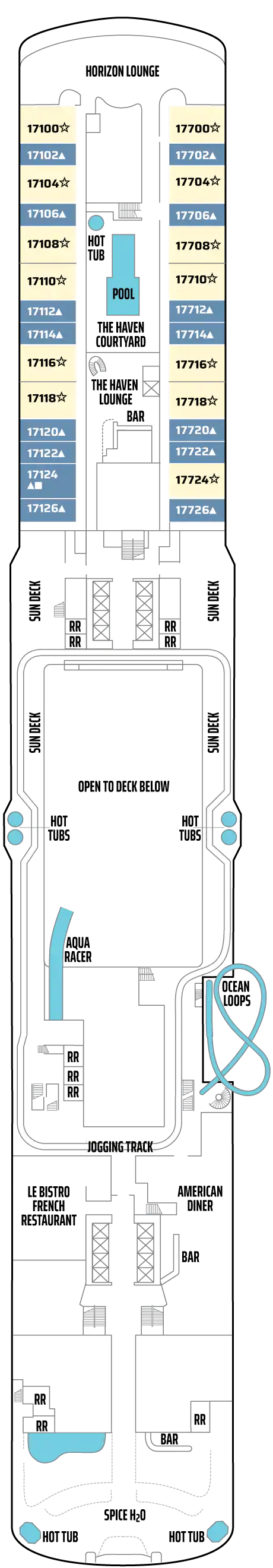 Deck plan for DECK 17