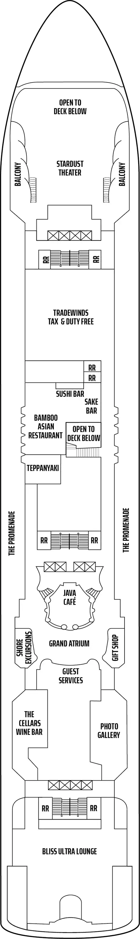Deck plan for Deck 07