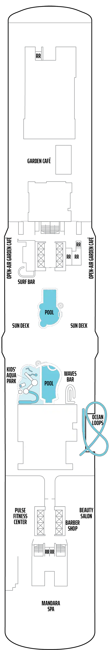 Deck plan for DECK 16
